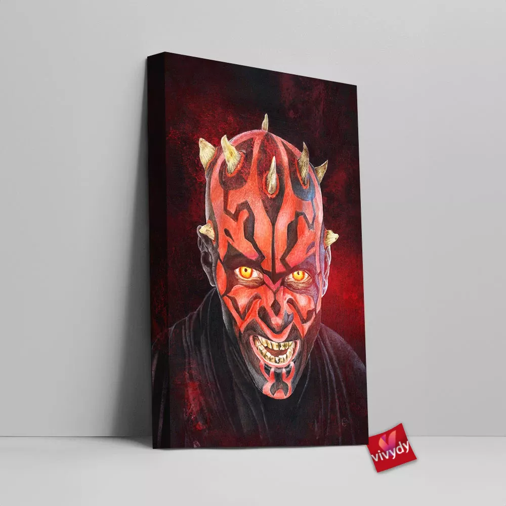 Darth Maul Canvas Wall Art