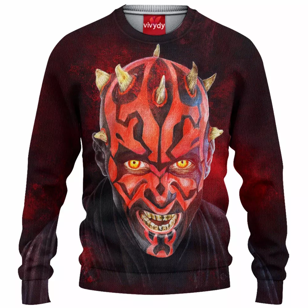 Darth Maul Knitted Sweater