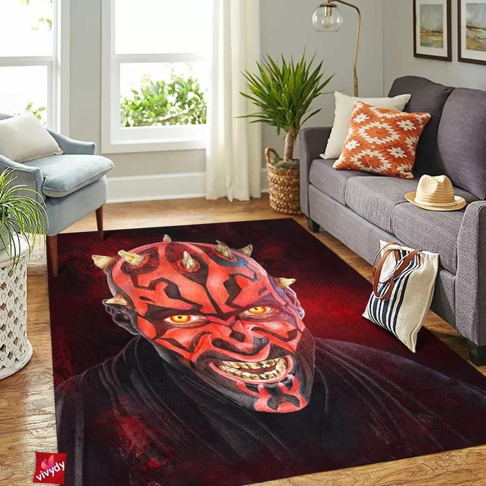 Darth Maul Rectangle Rug