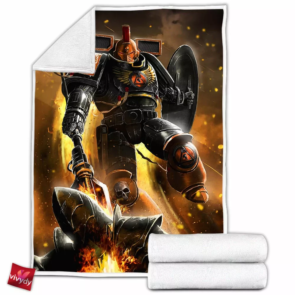 Warhammer 40k Fleece Blanket