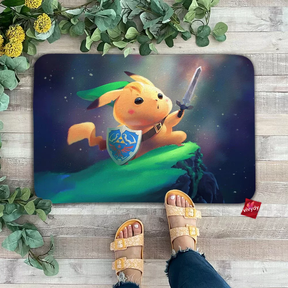 Link Pikachu Doormat