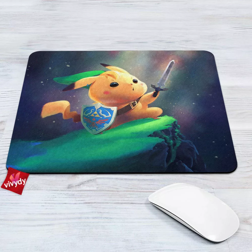 Link Pikachu Mouse Pad