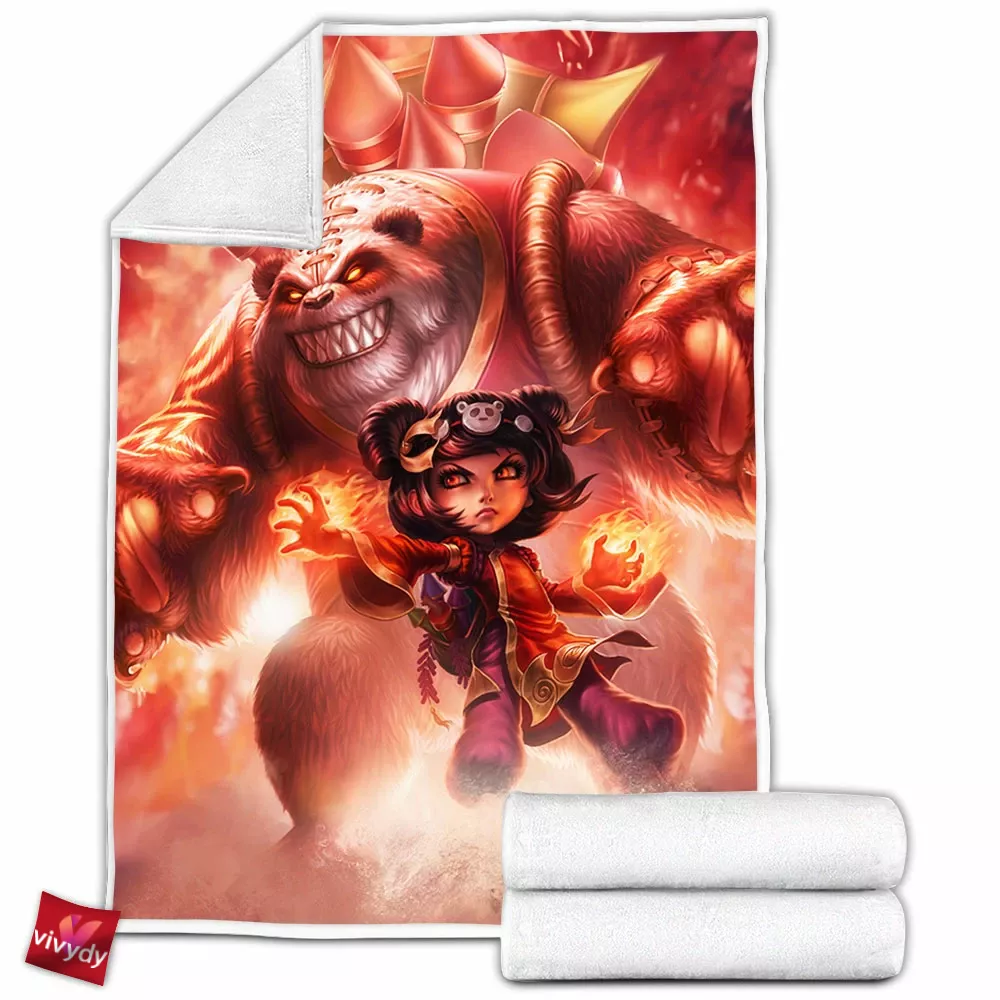 Panda Annie Fleece Blanket