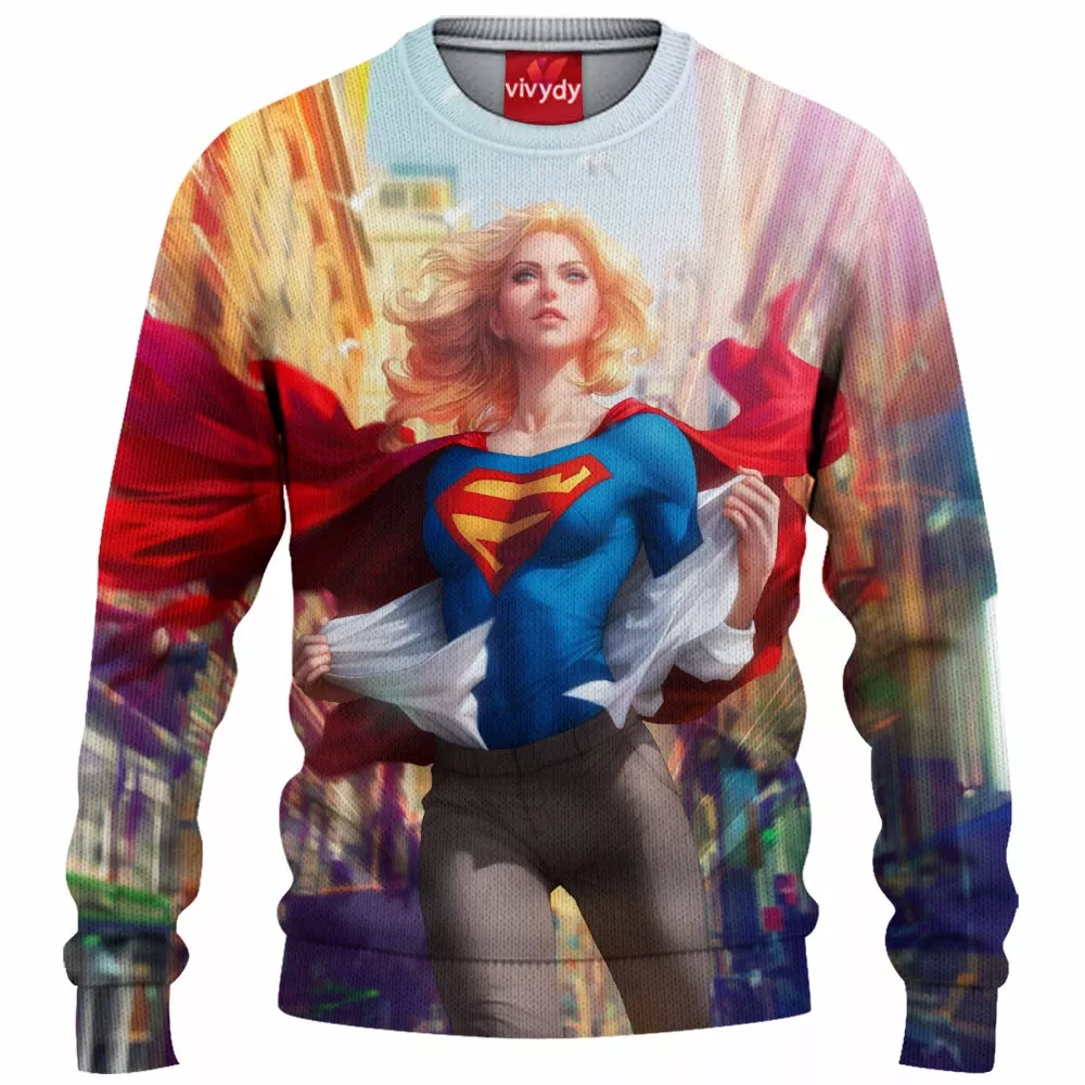 Supergirl Knitted Sweater