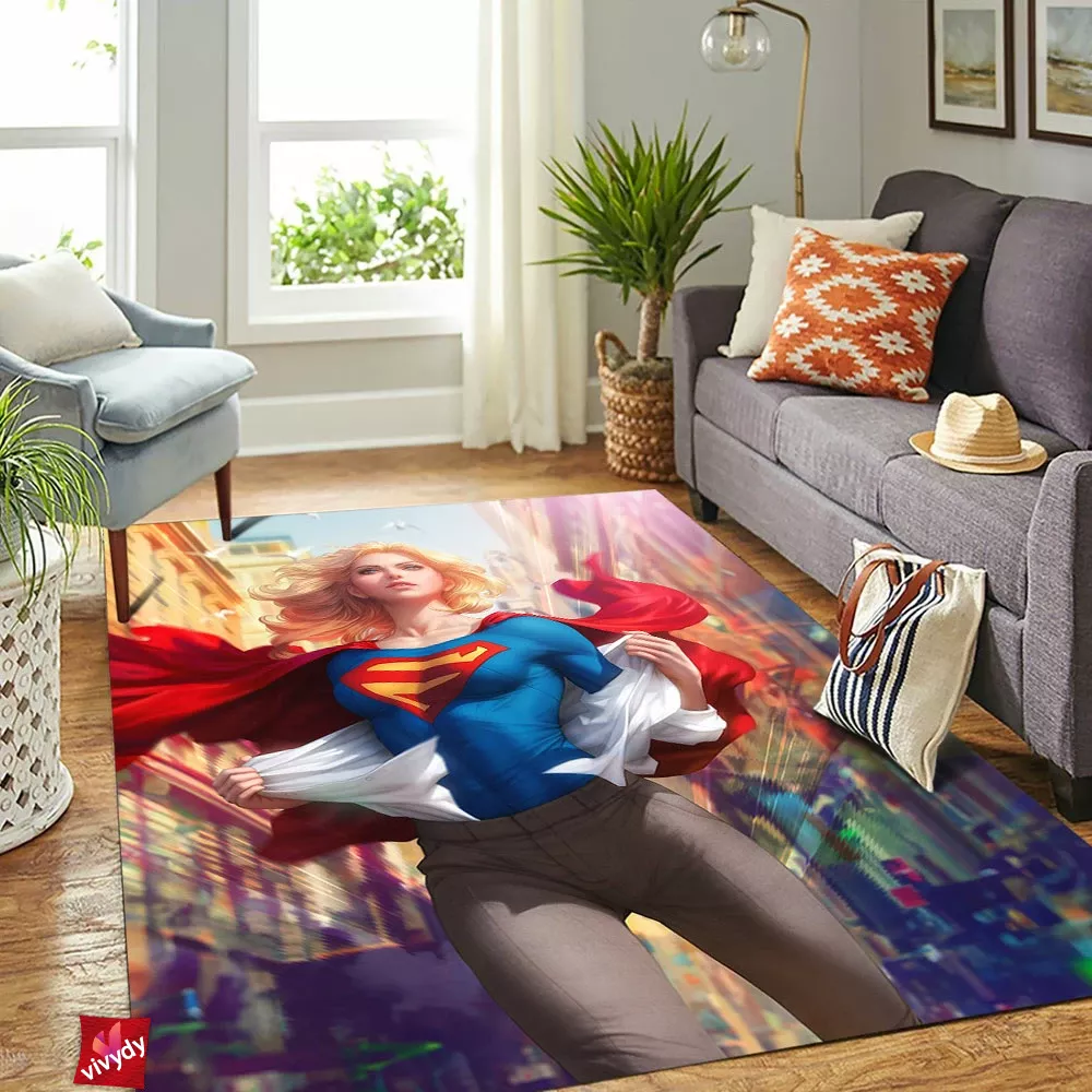 Supergirl Rectangle Rug