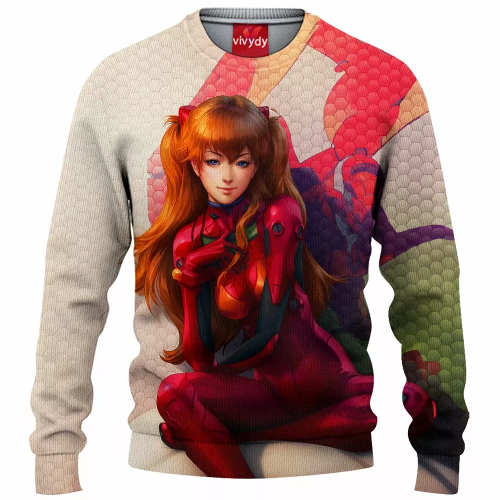 Asuka Langley Soryu Knitted Sweater