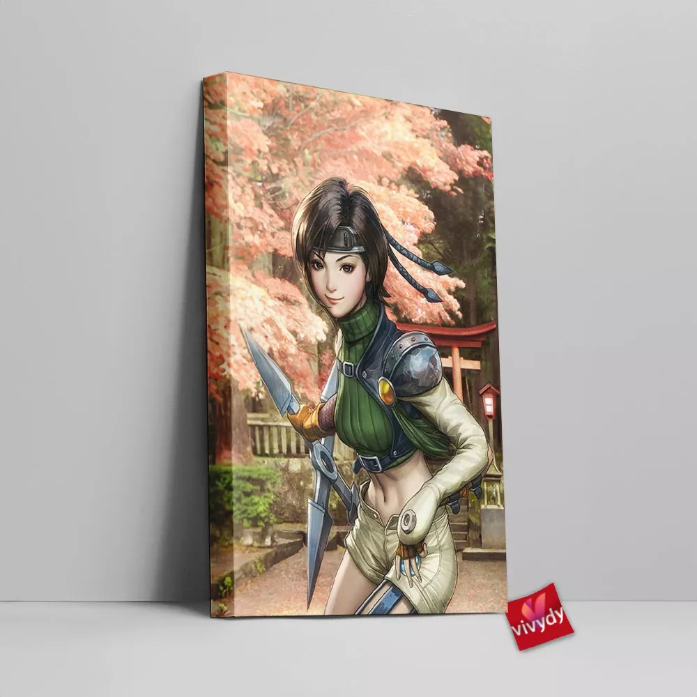 Yuffie Kisaragi Final Fantasy Canvas Wall Art