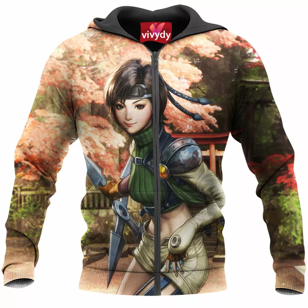 Yuffie Kisaragi Final Fantasy Zip Hoodie