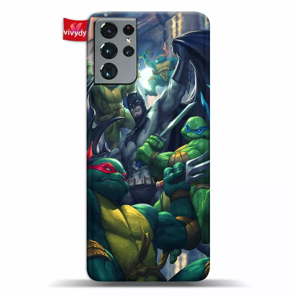 Batman And Tmnt Phone Case Samsung