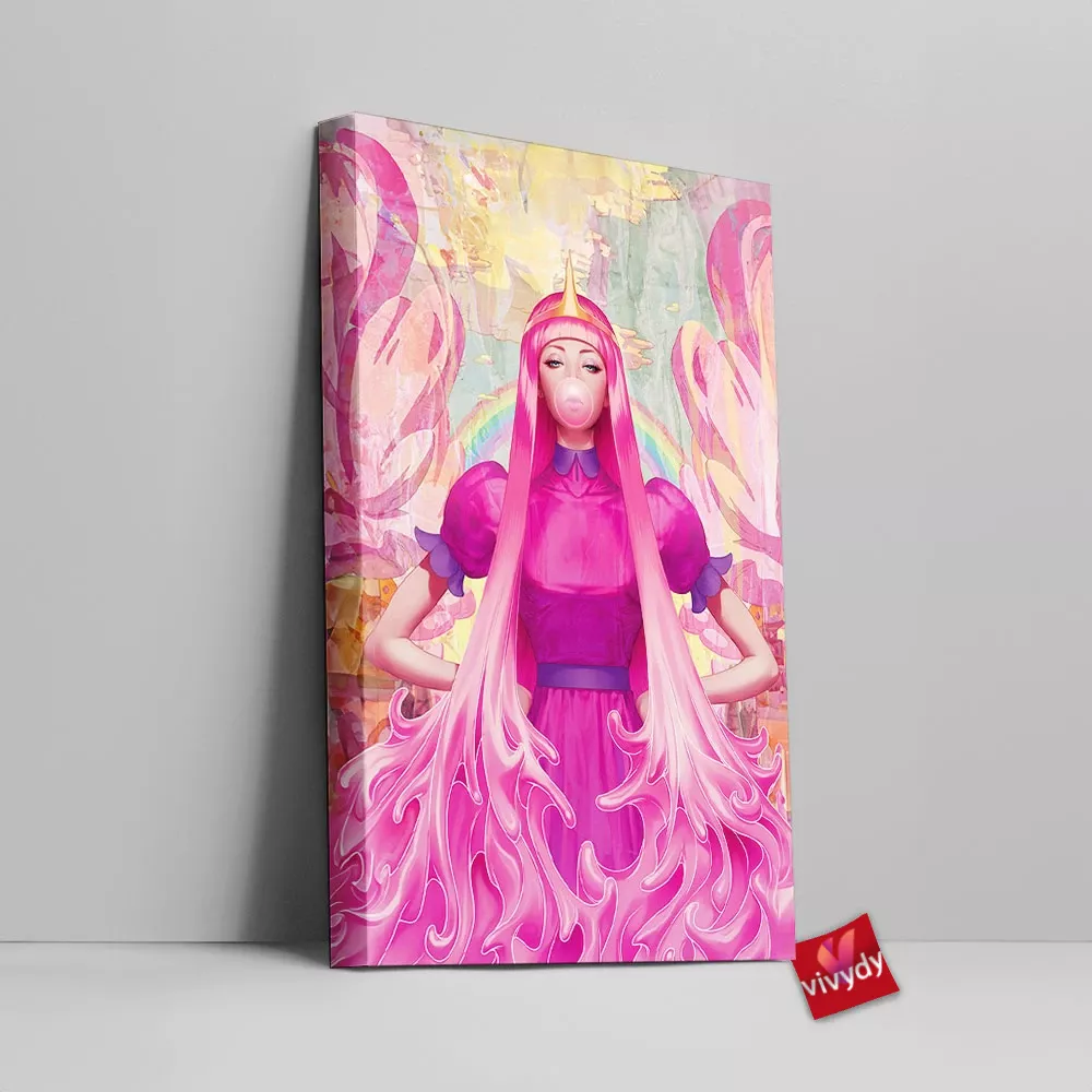 Princess Bubblegum Canvas Wall Art