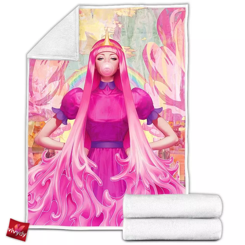 Princess Bubblegum Fleece Blanket