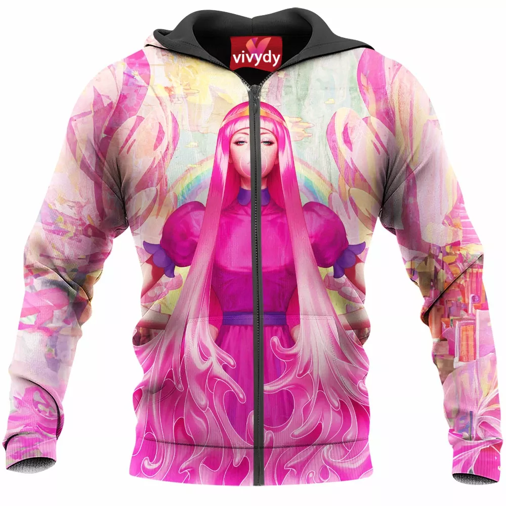 Princess Bubblegum Zip Hoodie