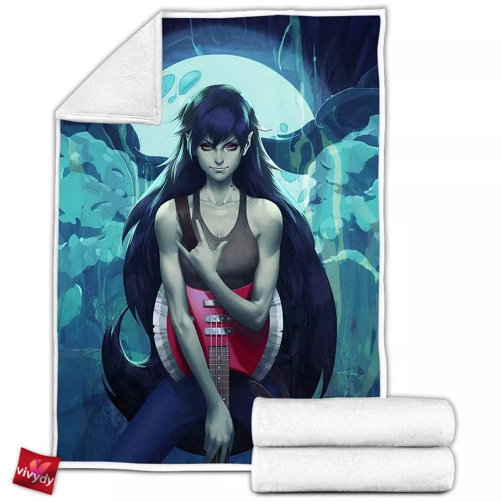 Marceline Adventure Time Fleece Blanket