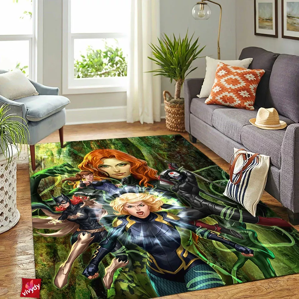 New Birds Of Prey Rectangle Rug