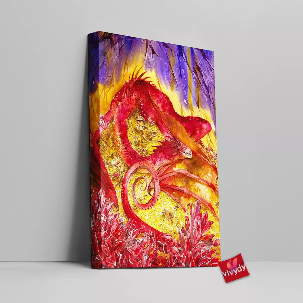 Smaug’s Lair Canvas Wall Art