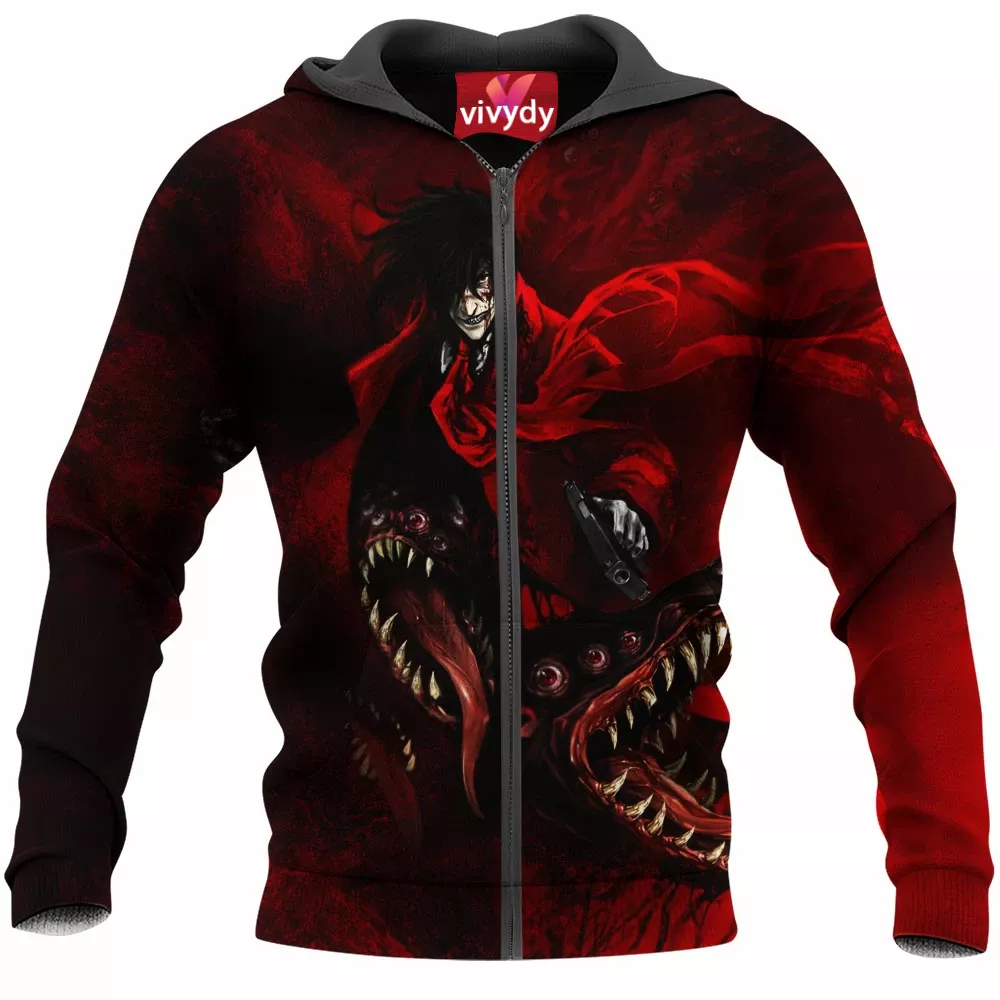 Alucard – Hellsing Zip Hoodie