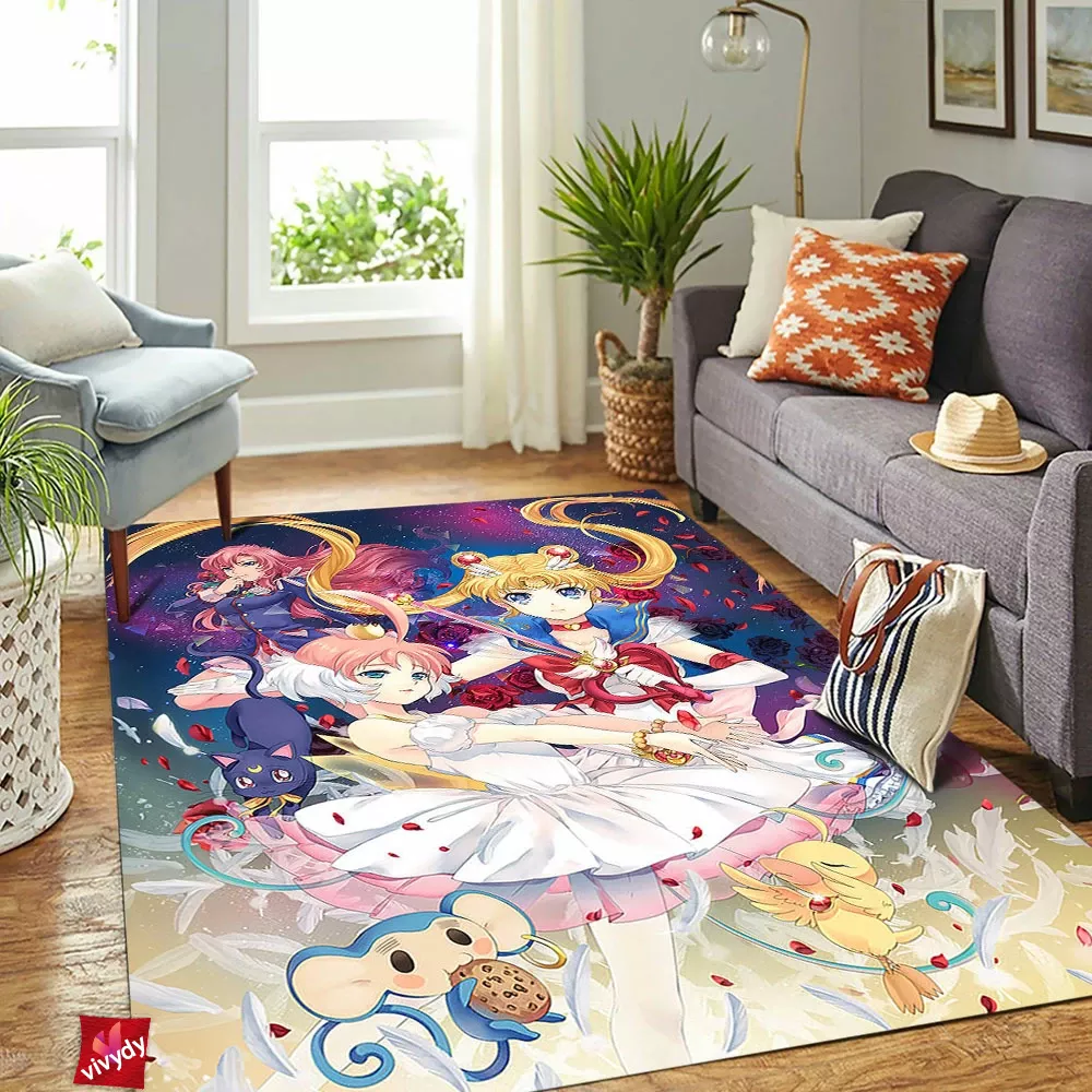 Sailor Moon Rectangle Rug