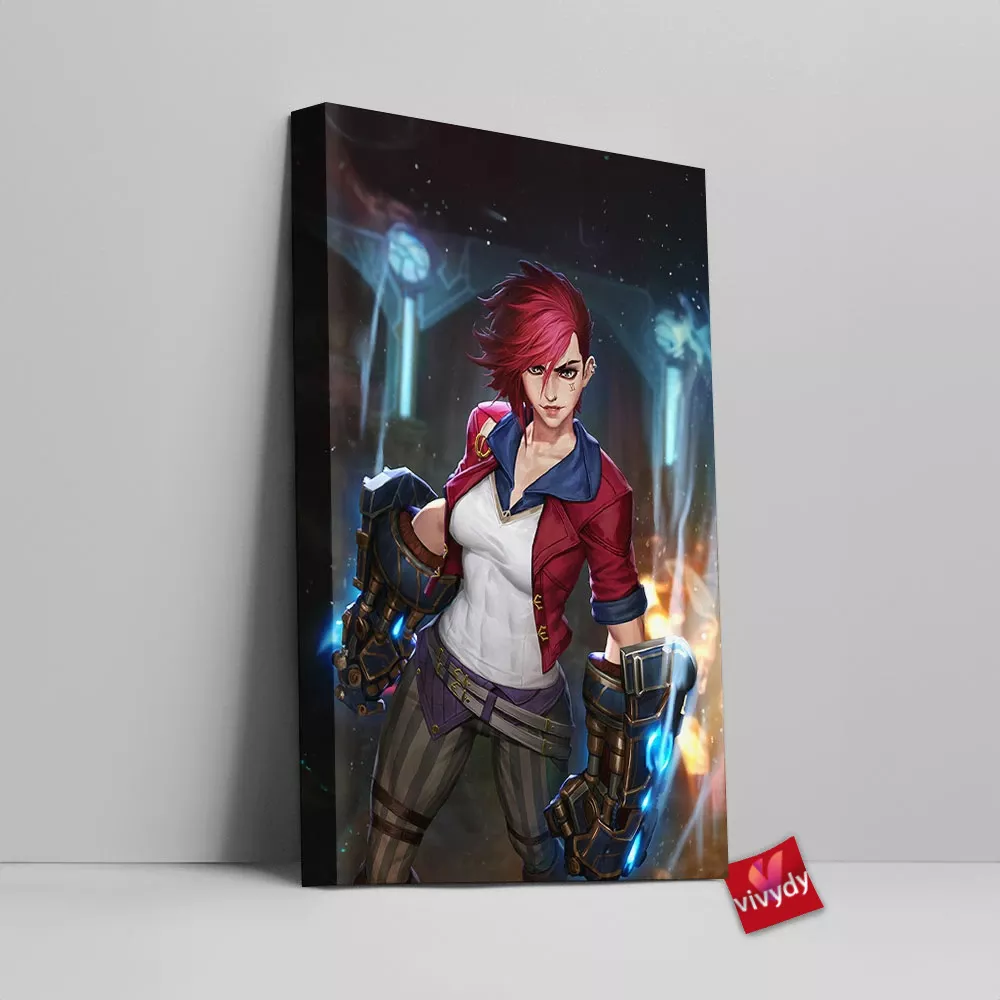 Vi Lol Canvas Wall Art