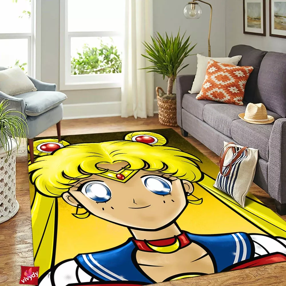 Sailor Moon Rectangle Rug