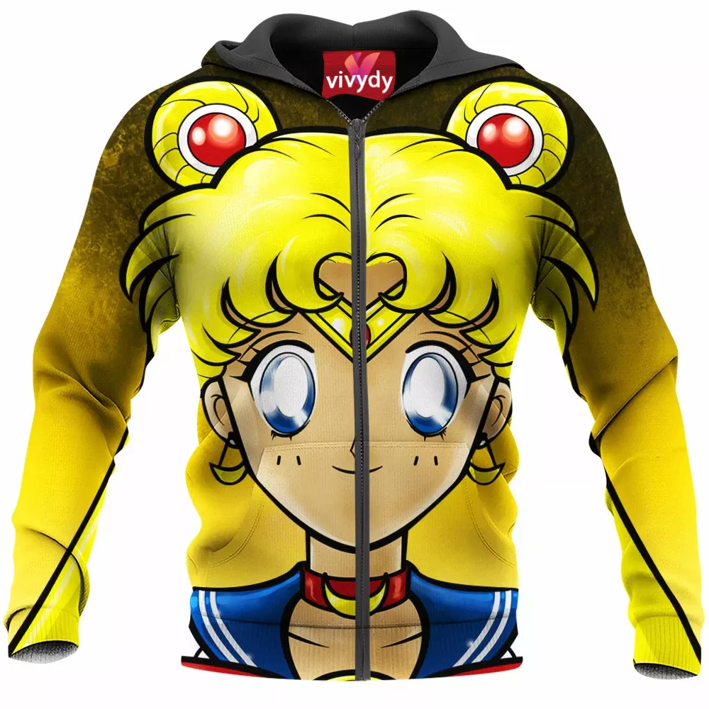 Sailor Moon Zip Hoodie