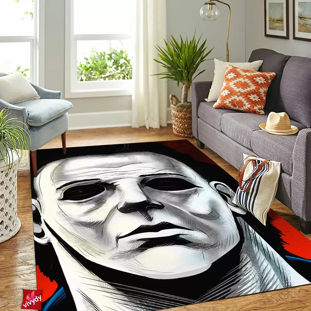 Michael Myers Rectangle Rug