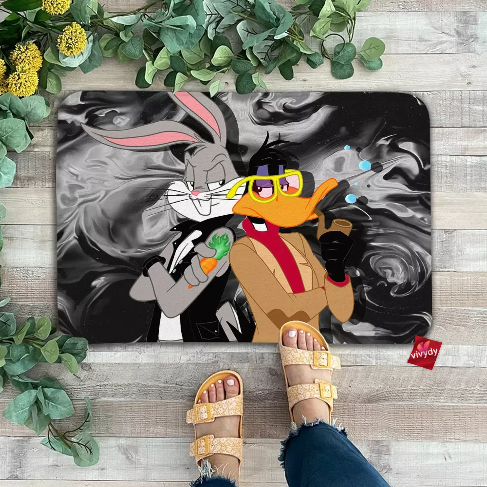 Bugs Bunny And Daffy Duck Doormat