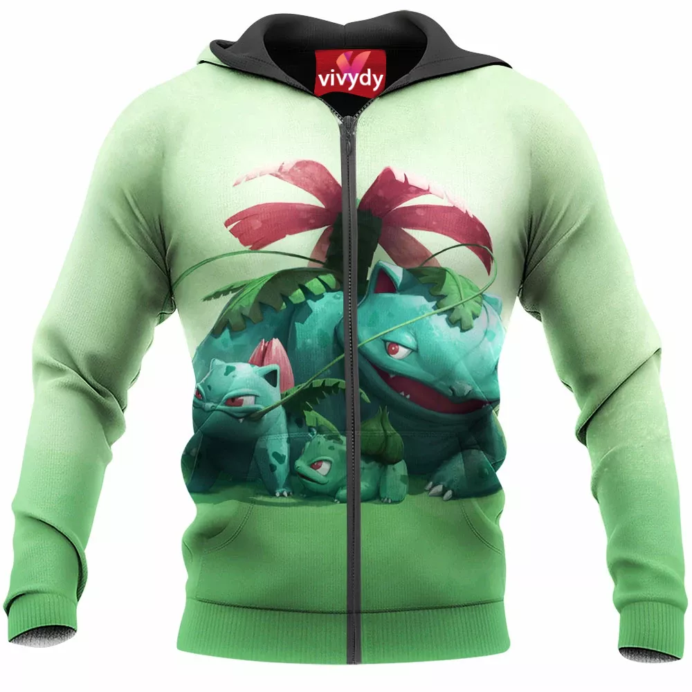 Venusaur Zip Hoodie