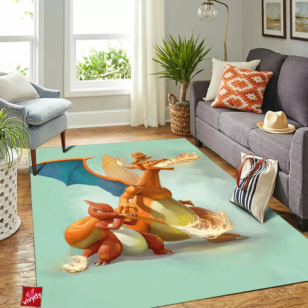 Charizard Rectangle Rug