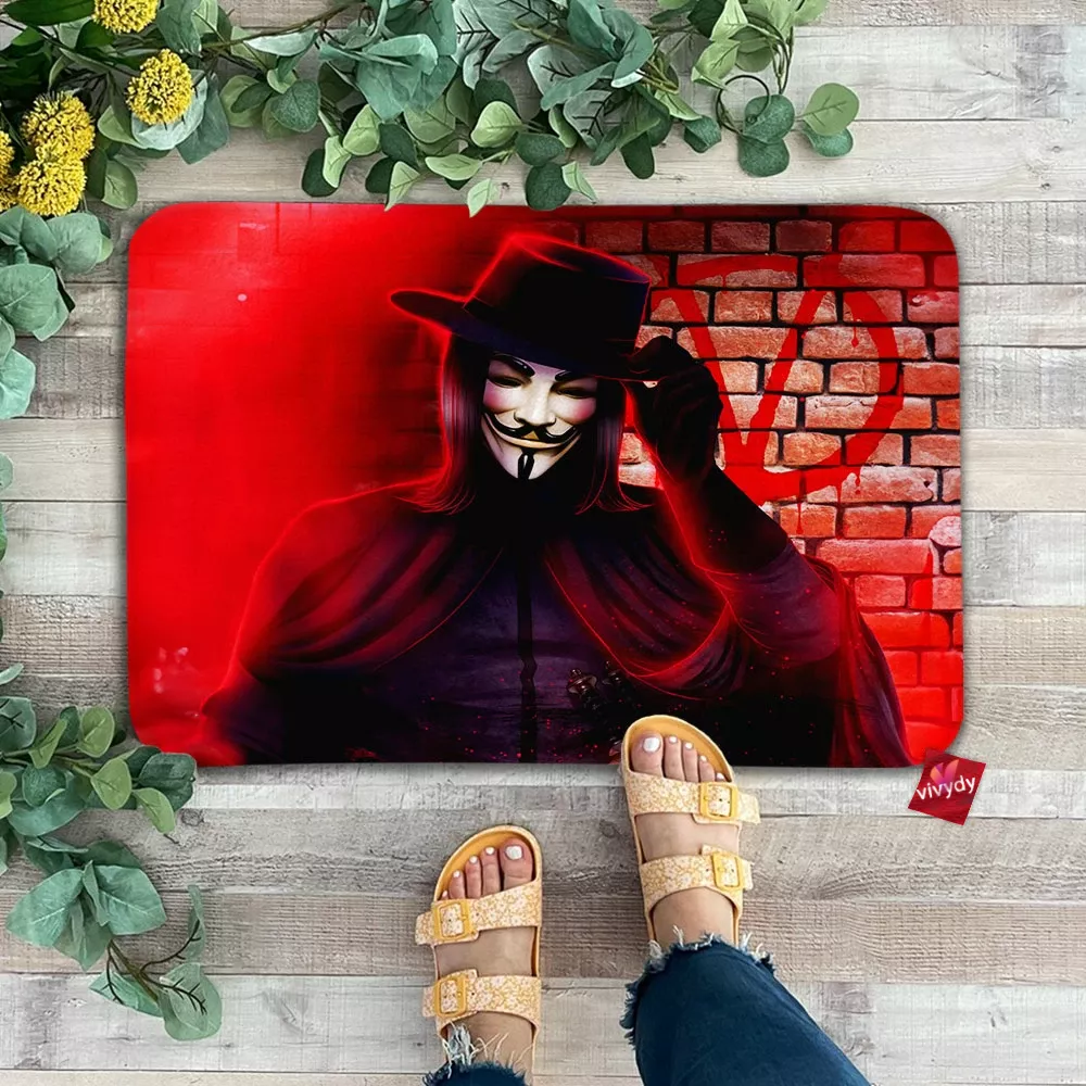 V For Vendetta Doormat