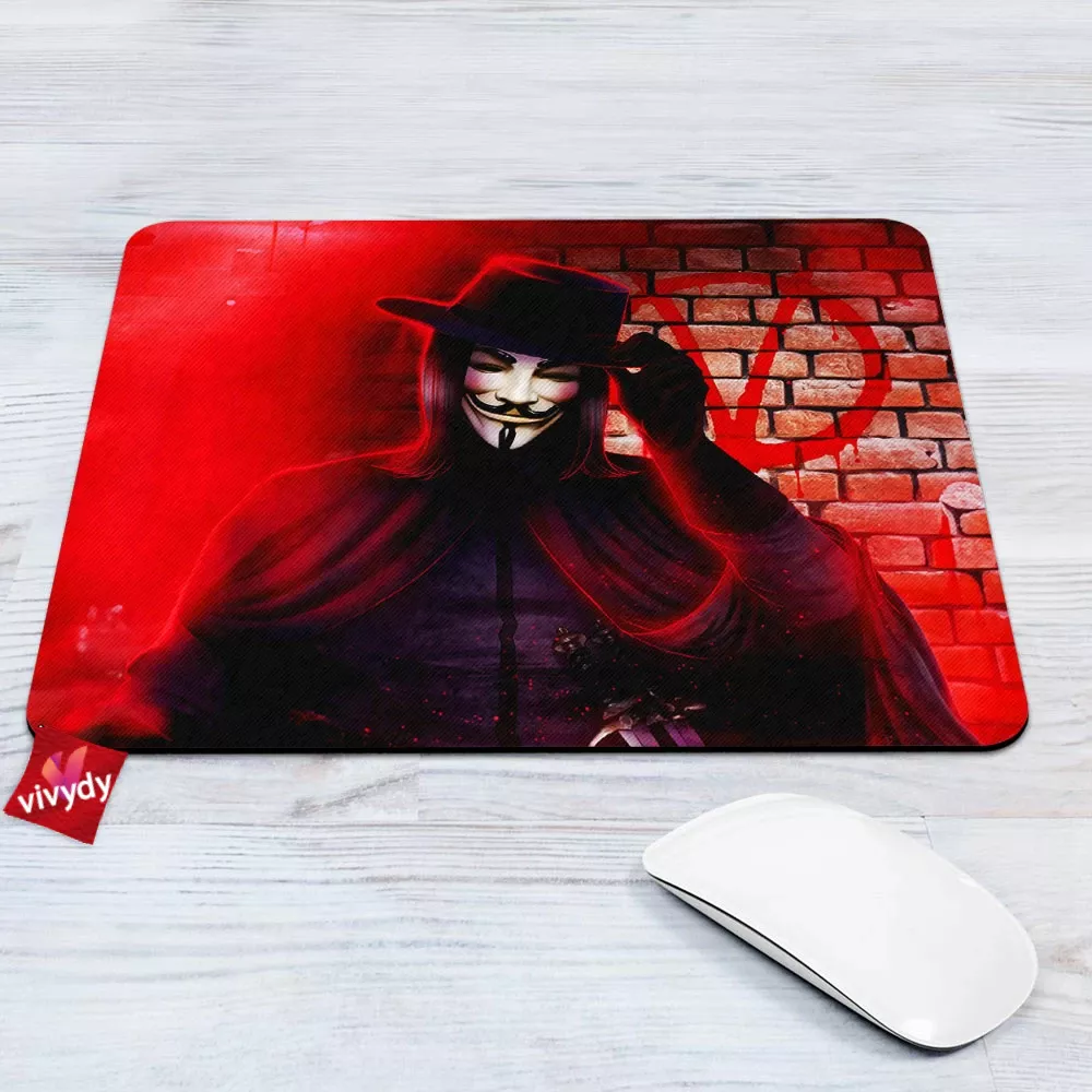 V For Vendetta Mouse Pad