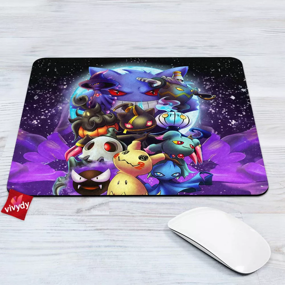 Ghost Pokemon Mouse Pad