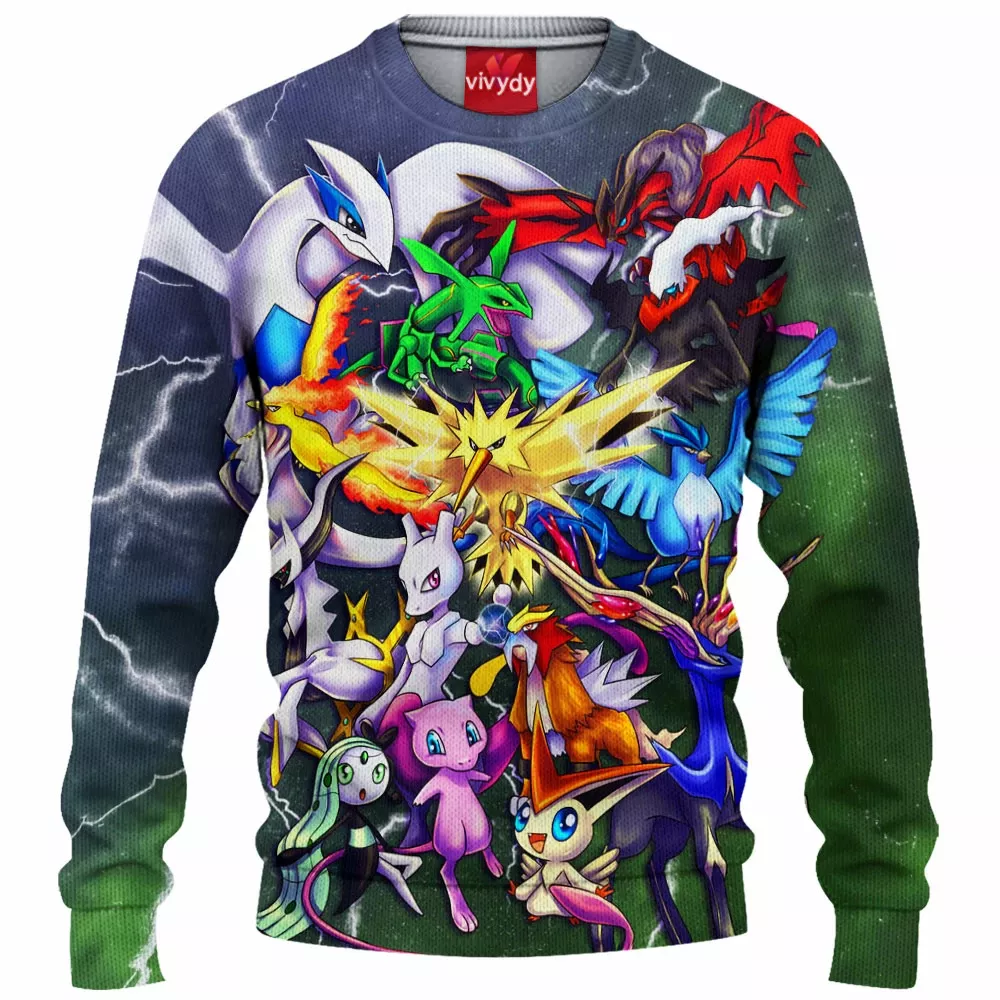 Pokemon Legendary Knitted Sweater