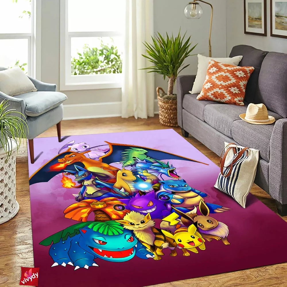 Pokemon Rectangle Rug