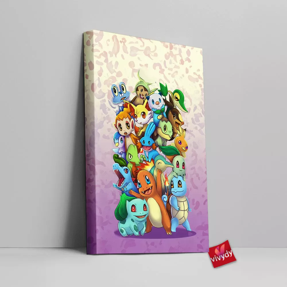 Pokemon Canvas Wall Art