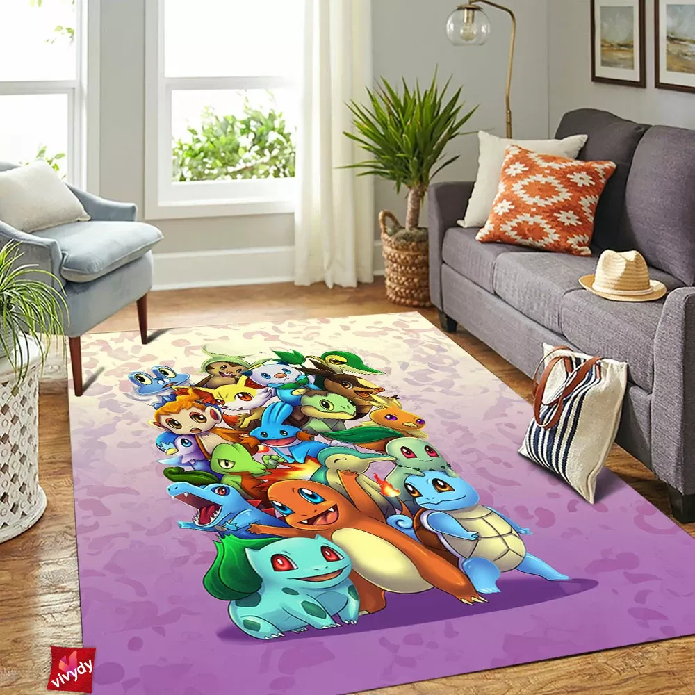 Pokemon Rectangle Rug