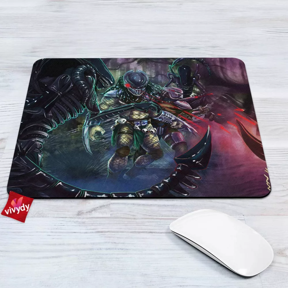 Predators Vs Aliens Mouse Pad