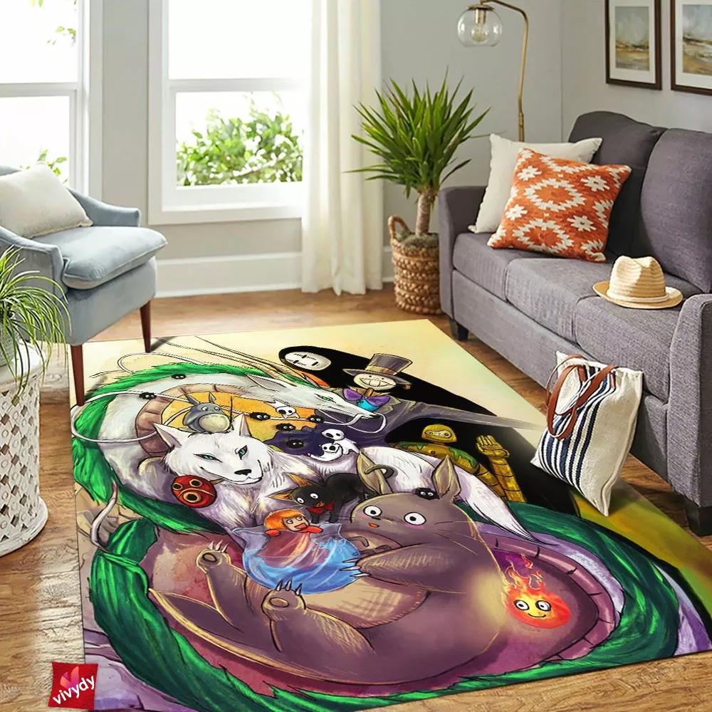 Studio Ghibli Rectangle Rug