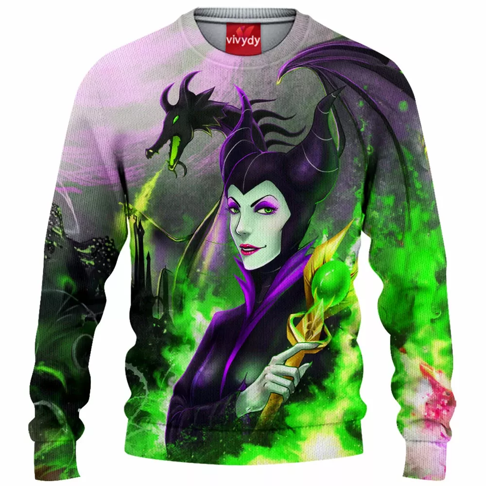 Maleficent Knitted Sweater