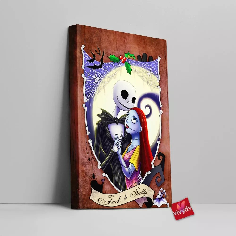 Jack Sally Canvas Wall Art