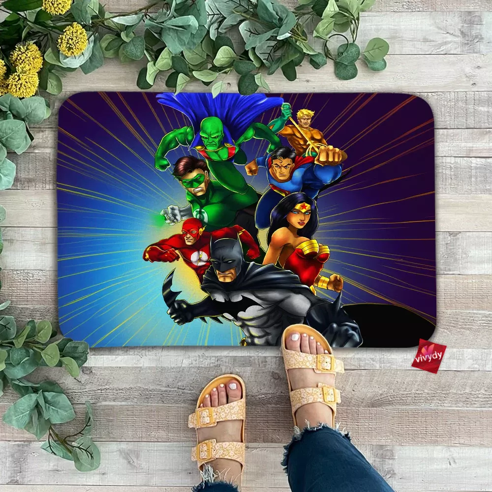 The Justice League Doormat