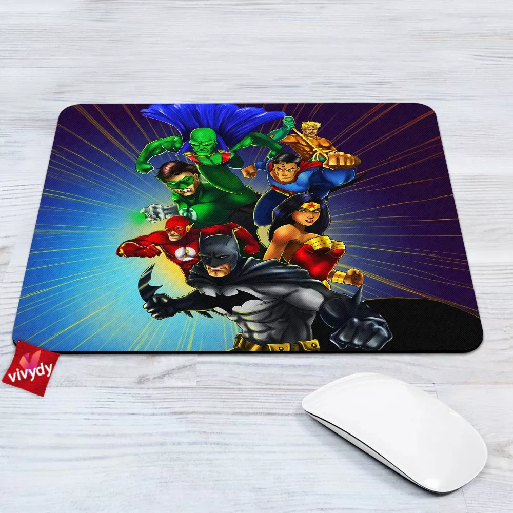 The Justice League Mouse Pad