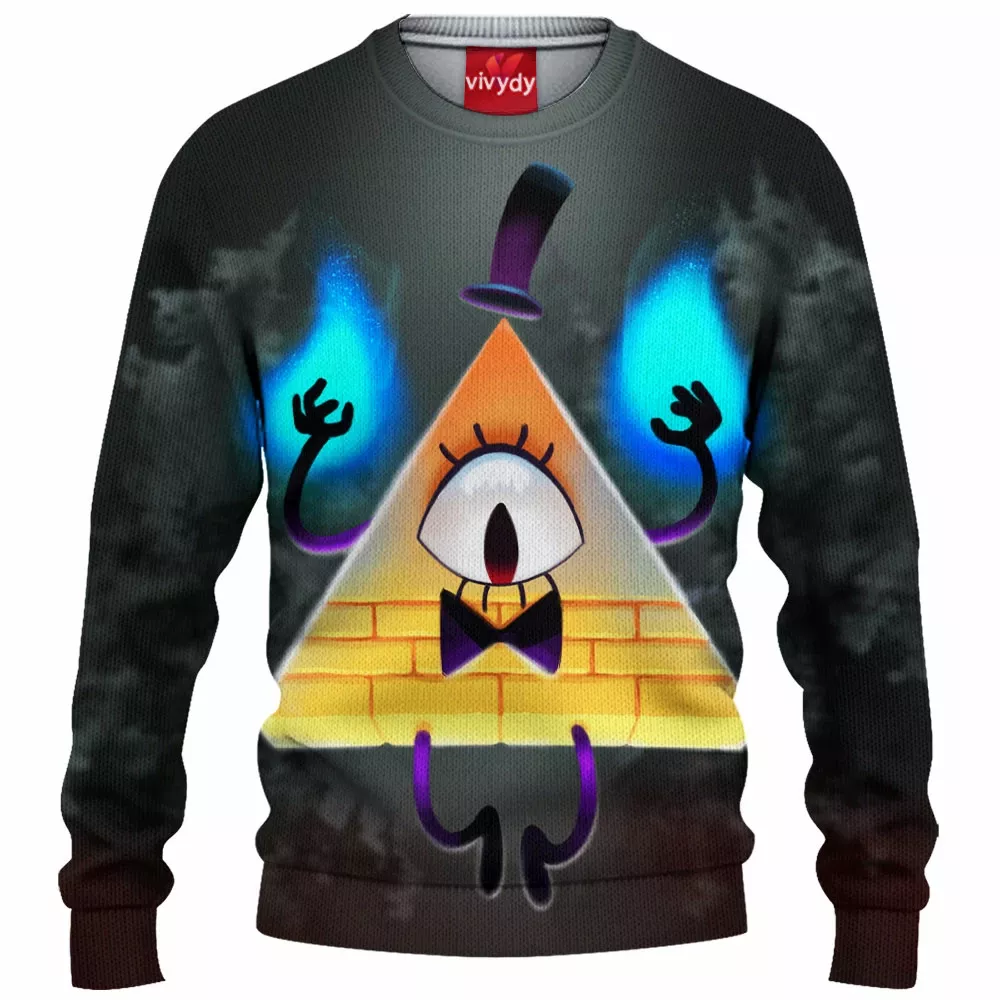 Bill Cipher Knitted Sweater