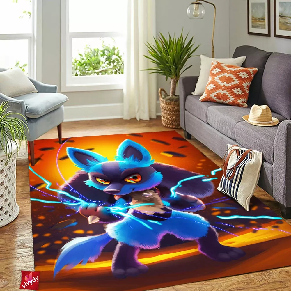 Lucario Rectangle Rug