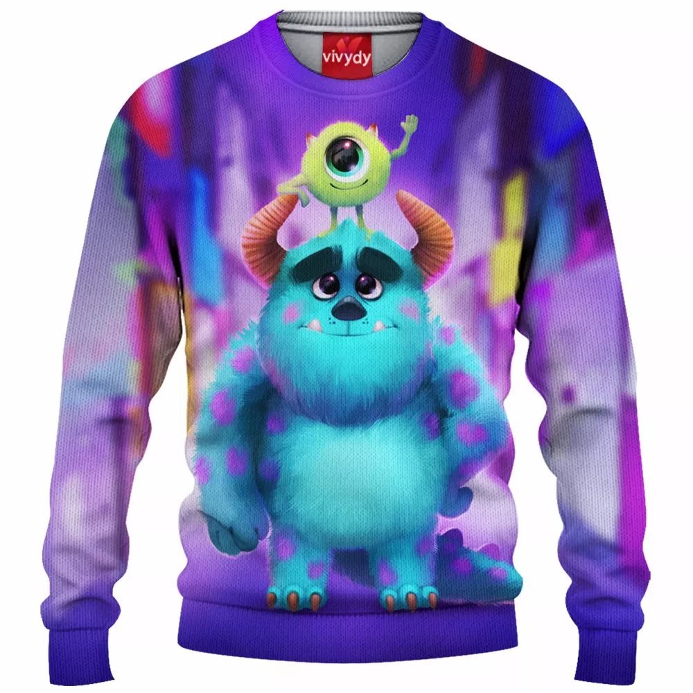 Monsters Inc Knitted Sweater