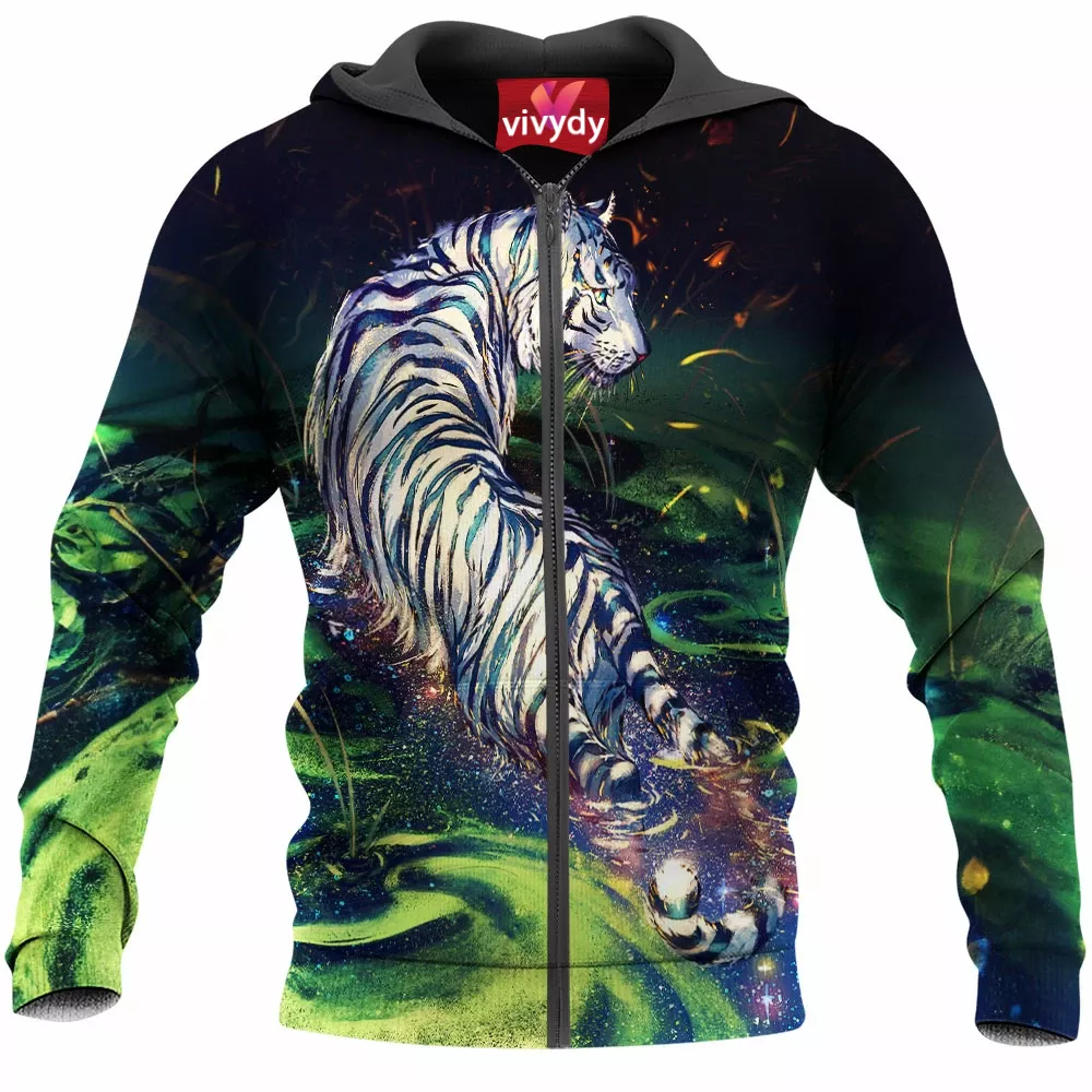 Cloud Breaker Tiger Zip Hoodie