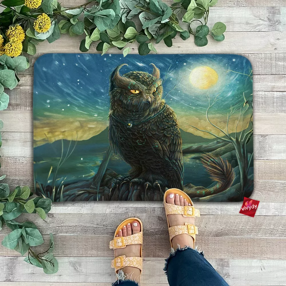 Cat Owl Doormat