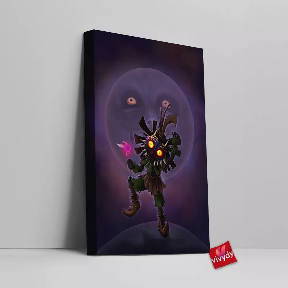 The Legend Of Zelda: Majora’s Mask Canvas Wall Art