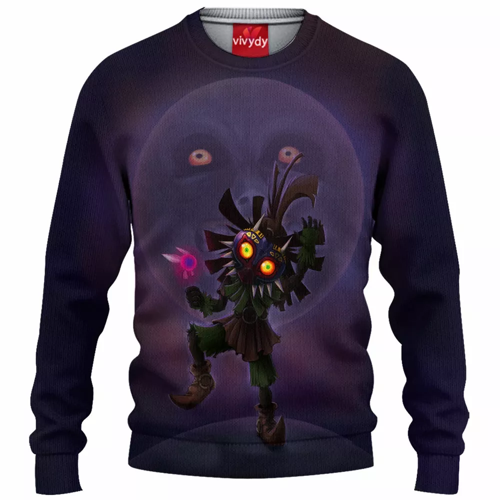 The Legend Of Zelda: Majora’s Mask Knitted Sweater