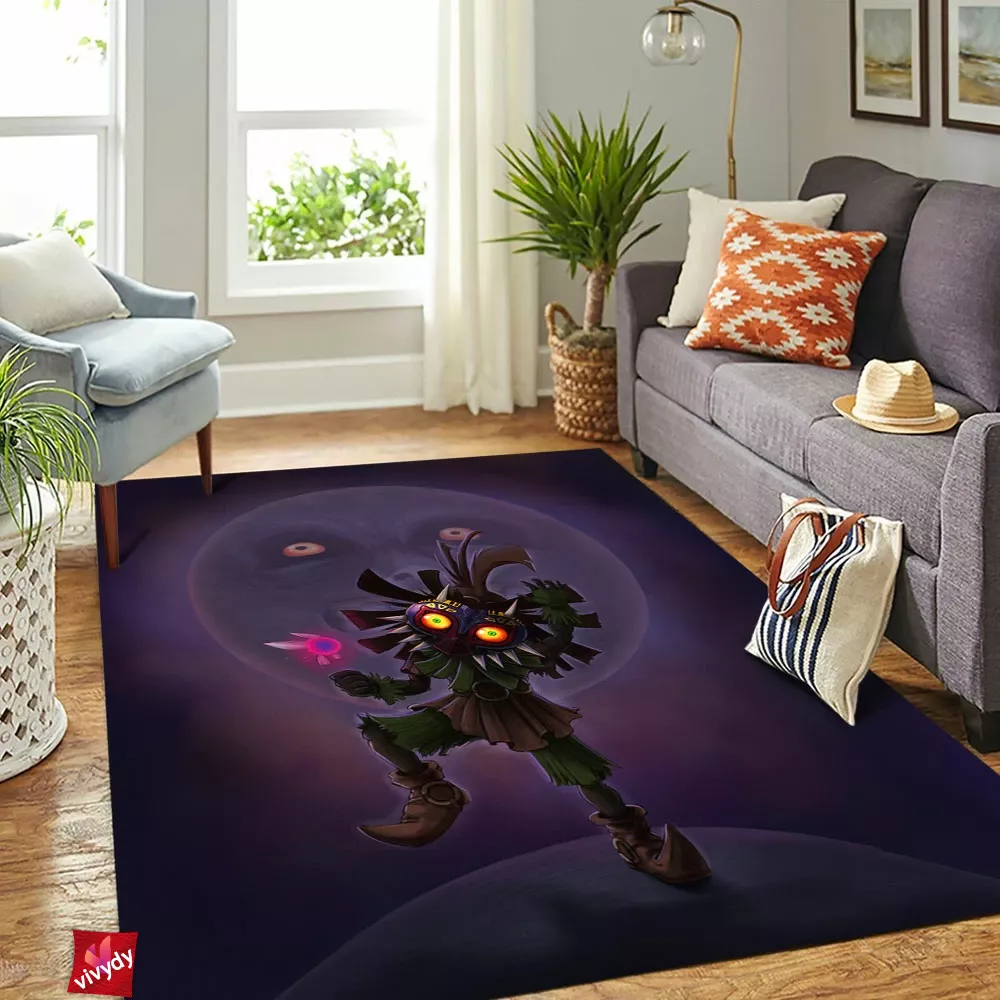 The Legend Of Zelda: Majora’s Mask Rectangle Rug