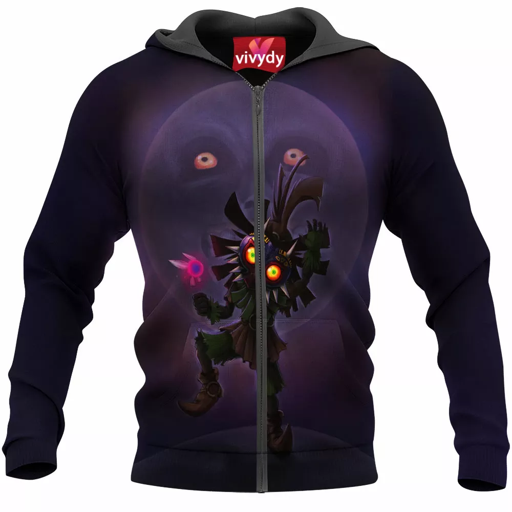 The Legend Of Zelda: Majora’s Mask Zip Hoodie